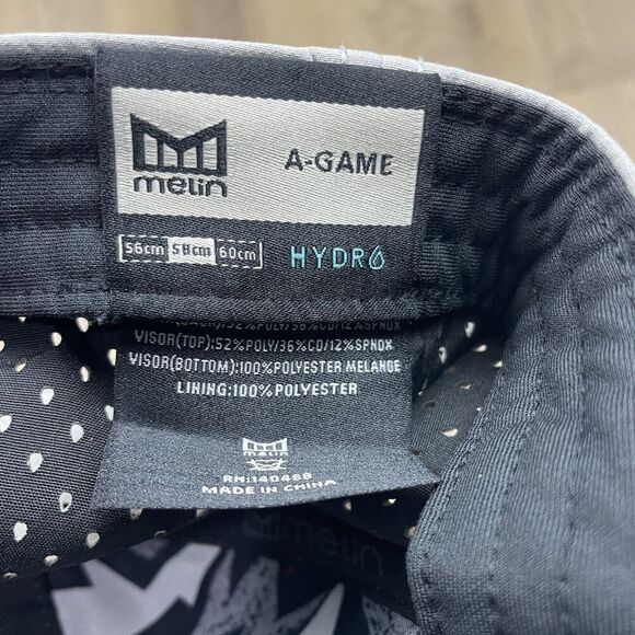 Melin Hat Cap Snap Back Gray Dam That Cancer Patch Hydro Mesh Trucker Mens 2022 - Picture 8 of 8